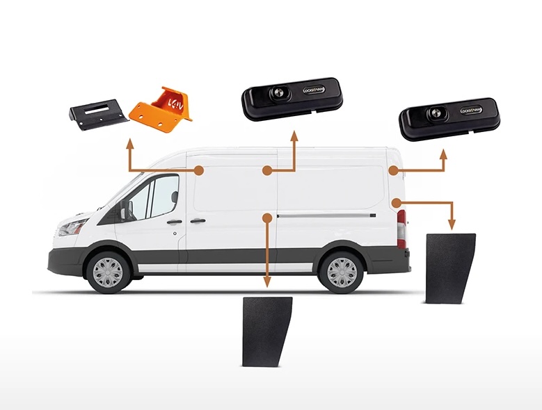 Van lock hardware — slide 1