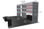 MR4 Express Range For L2H1 Nissan NV300 (Primastar) 2016- Two Bays - Drawers + Shelves photo 2