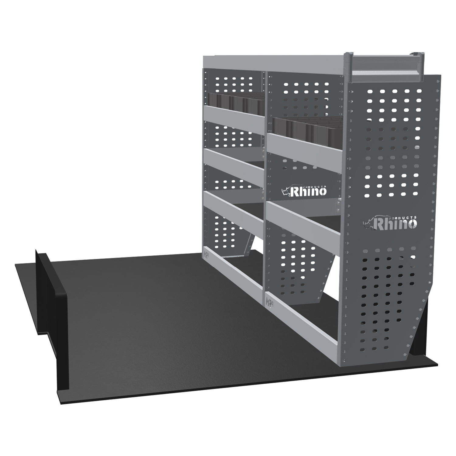 MR4 Express Range For Citroen Dispatch L2H1- Two Bays - Top Tray configuration with matting photo 1