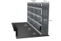MR4 Express Range For Vauxhall Movano L3H3- Three Bays - Top Tray configuration with matting photo 7