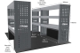 MR4 Express Range For L1H1 Renault Trafic 2014- Full Configuration - Shelves only photo 2