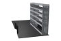 MR4 Express Range For Fiat Ducato L4H2- Two Bays - Top Tray configuration with matting photo 2