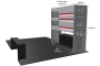 MR4 Express Range For L1H1 Renault Trafic 2014- One Bay - Drawers + Shelves photo 2