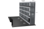MR4 Express Range For Vauxhall Movano L3H2- Three Bays - Top Tray configuration with matting photo 7