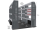 MR4 Express Range For L3H2 Nissan NV400 (Interstar) 2010-2024 - Full Configuration - Drawers + Shelves - Front Wheel Drive photo 2