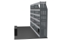 MR4 Express Range For Mercedes Sprinter L2H2- Two Bays - Top Tray configuration with matting photo 2