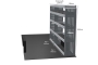 MR4 Express Range For Fiat Ducato L4H2- Two Bays - Top Tray configuration with matting photo 7