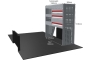 MR4 Express Range For L1H1 Volkswagen T6 Transporter 2015-2023 - One Bay - Drawers + Shelves photo 2