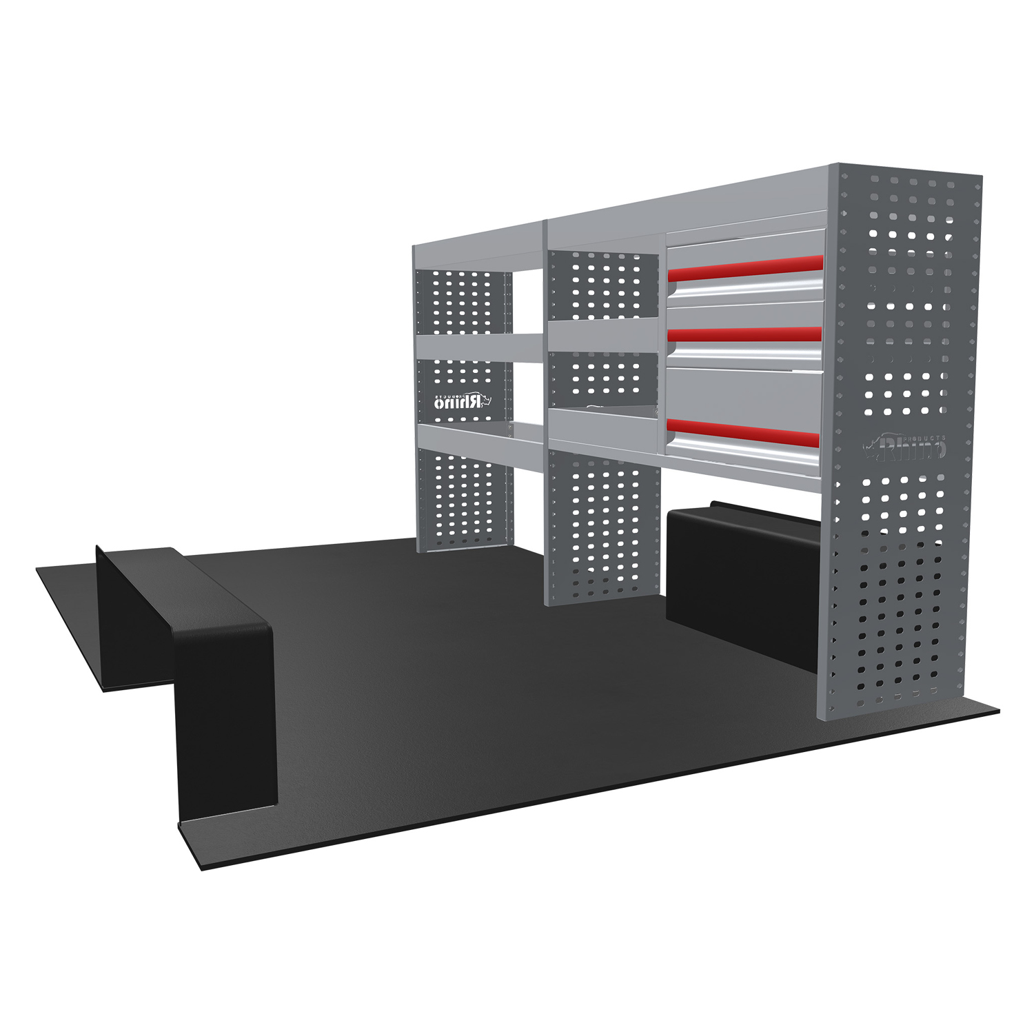 MR4 Express Range For L2H1 Nissan NV300 (Primastar) 2016- Two Bays - Drawers + Shelves photo 1