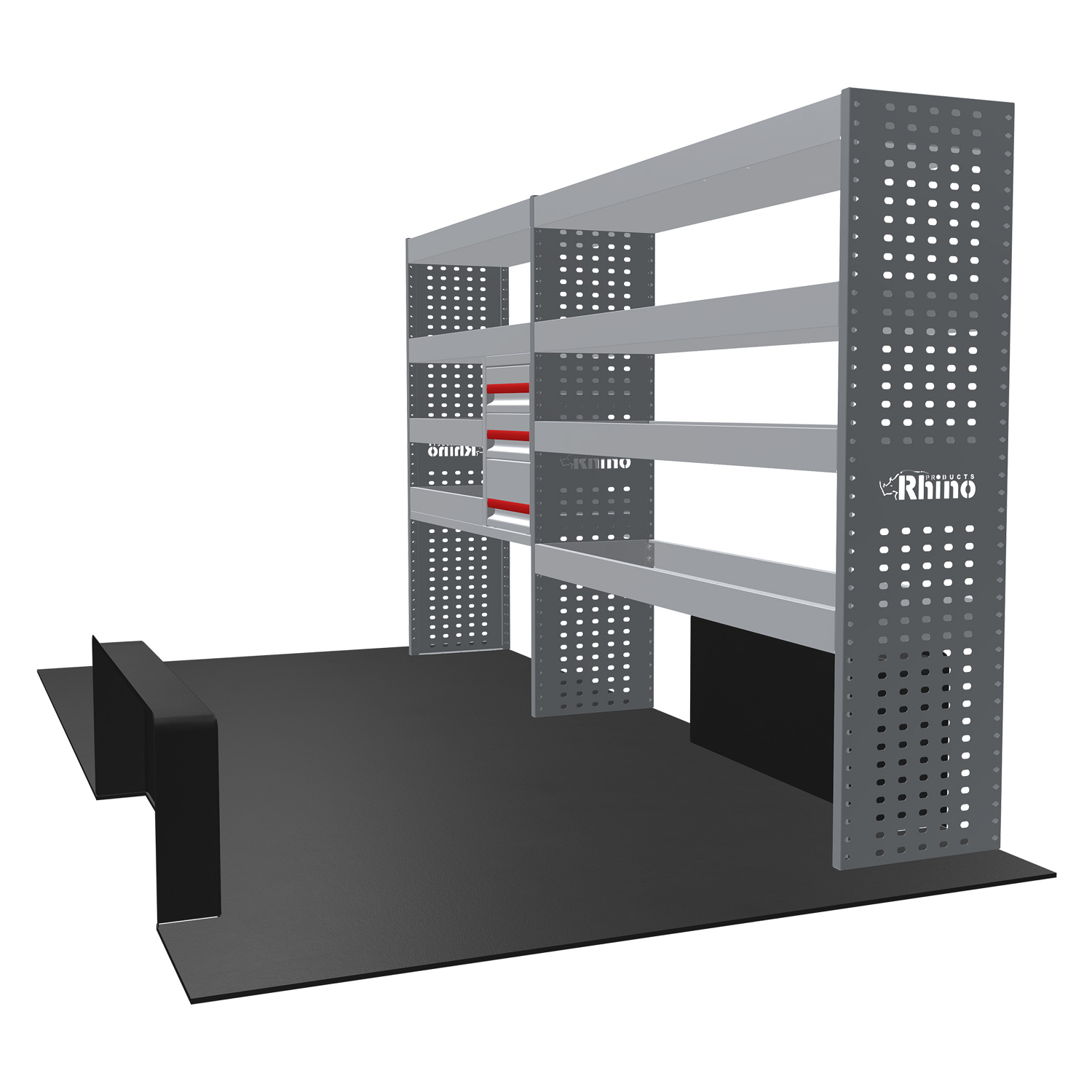 MR4 Express Range For L3H2 Ford Transit 2014 - Rear-Wheel Drive - Two Bays - Drawers + Shelves photo 1