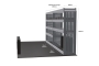 MR4 Express Range For Fiat Ducato L2H1- Two Bays - Top Tray configuration with matting photo 2