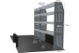 MR4 Express Range For L4H3 Vauxhall Movano 2021 - Two Bays - Shelves only photo 2