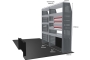 MR4 Express Range For L3H3 Vauxhall Movano 2021 - Two Bays - Drawers + Shelves photo 2