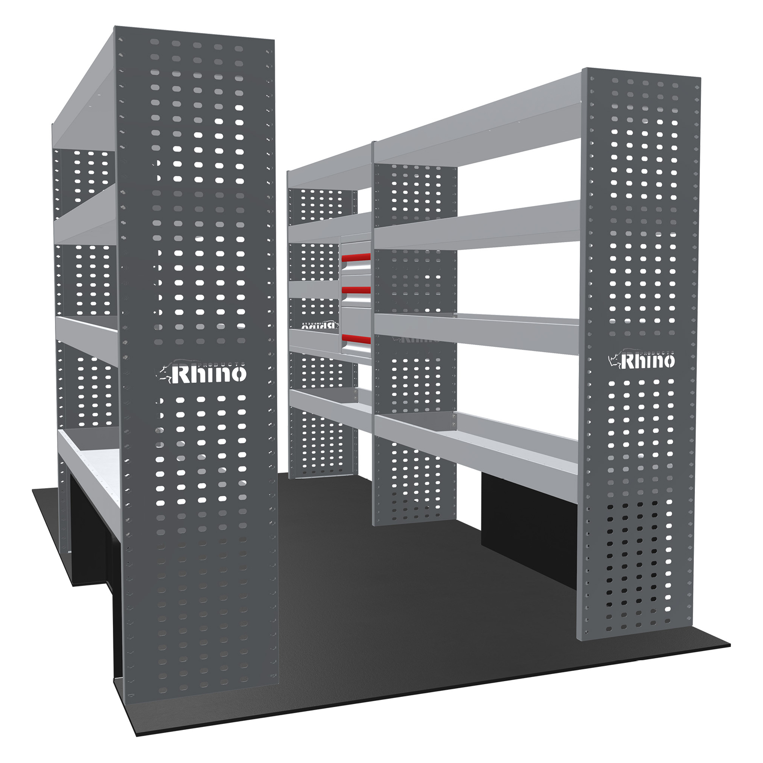 MR4 Express Range For L3H2 Ford Transit 2014 - Front-Wheel Drive - Full Configuration - Drawers + Shelves photo 1