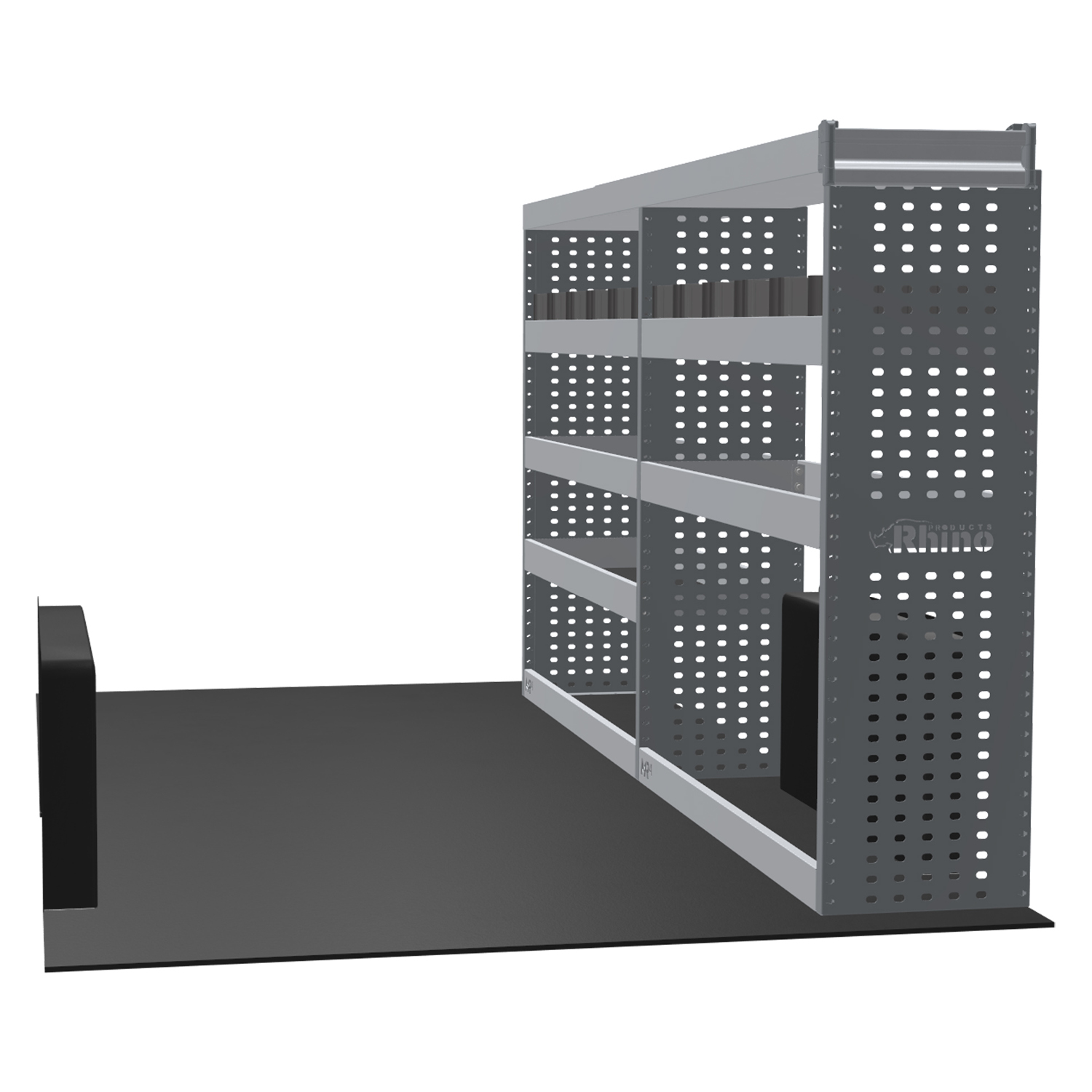 MR4 Express Range For Fiat Ducato L2H1- Two Bays - Top Tray configuration with matting photo 1