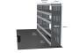 MR4 Express Range For Nissan NV400 (Primastar) L3H3 RWD- Two Bays - Top Tray configuration with matting photo 7