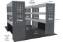 MR4 Express Range For L2H1 Mercedes Vito 2003-2014 - Full Configuration - Shelves only photo 2