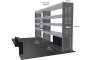 MR4 Express Range For L3H2 Ford Transit 2014 - Rear-Wheel Drive - Two Bays - Drawers + Shelves photo 2