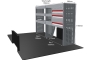 MR4 Express Range For L1H1 Volkswagen T6 Transporter 2015-2023 - Two Bays - Drawers + Shelves photo 2