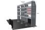 MR4 Express Range For L3H3 Vauxhall Movano 2021 - Three Bays - Drawers + Shelves photo 2
